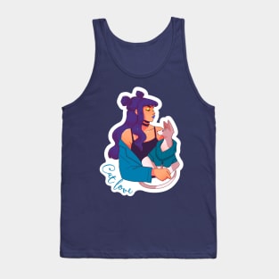 Cat Lady with Sphinx Tank Top